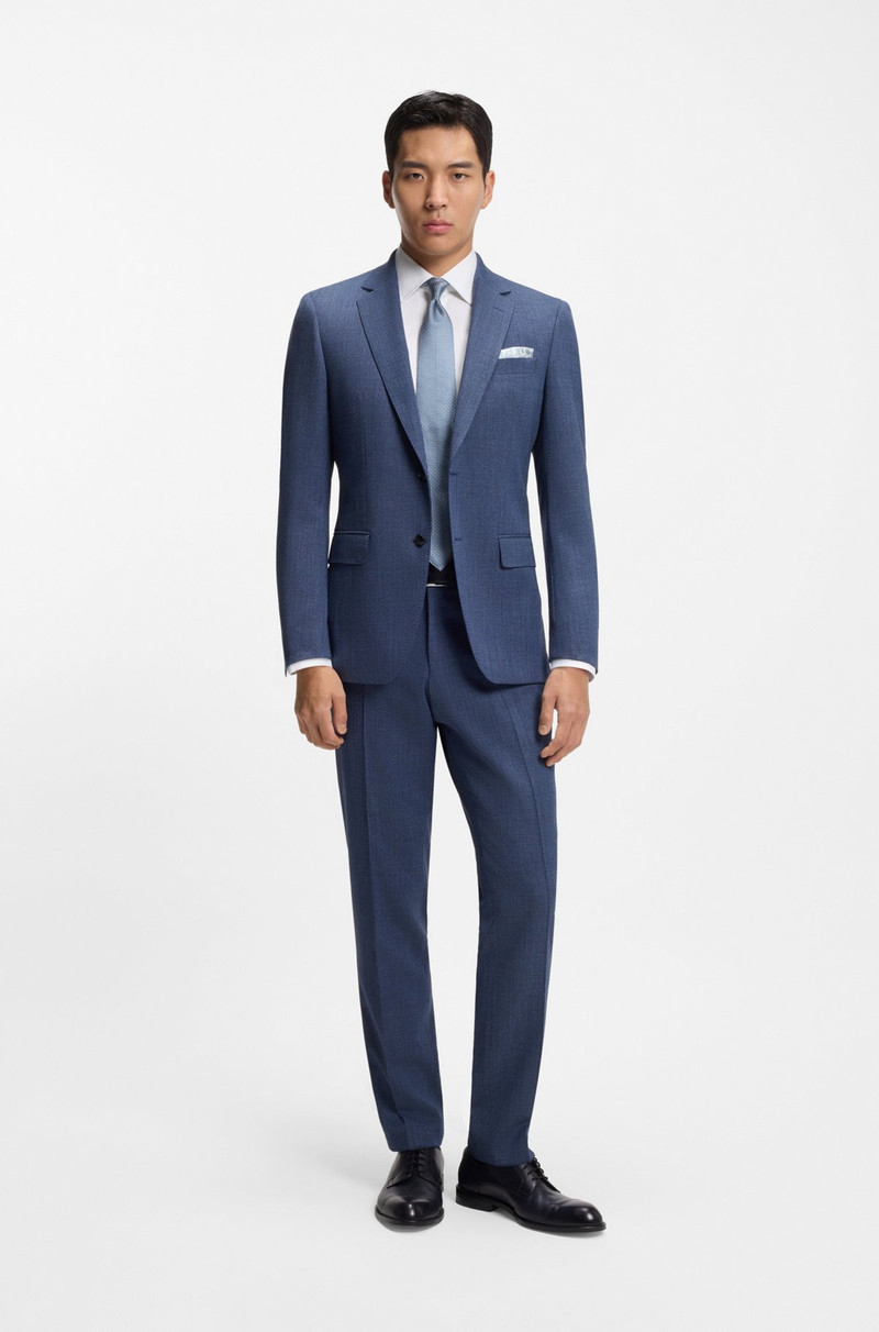 BOSS SLIM-FIT SHIRT IN EASY-IRON COTTON POPLIN outlook