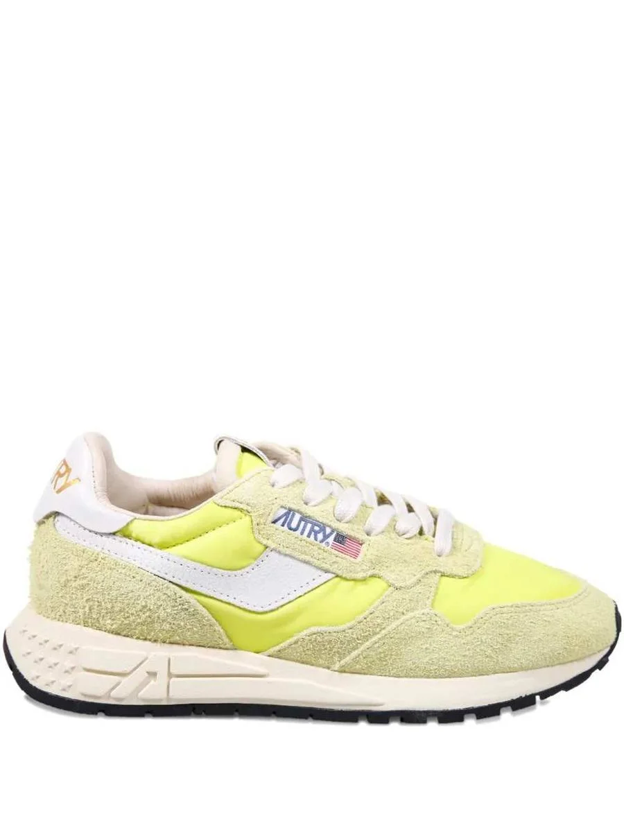 Autry Lace-Up Sneakers With Logo Print - 1