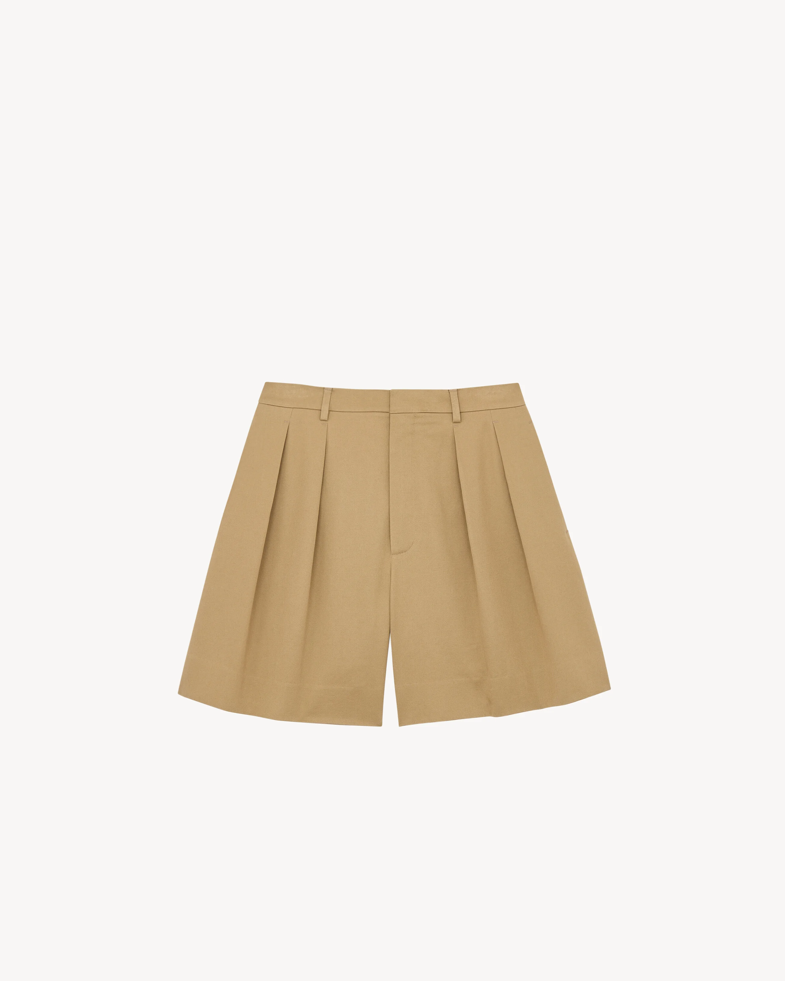 SHORTS IN COTTON GABARDINE - 1