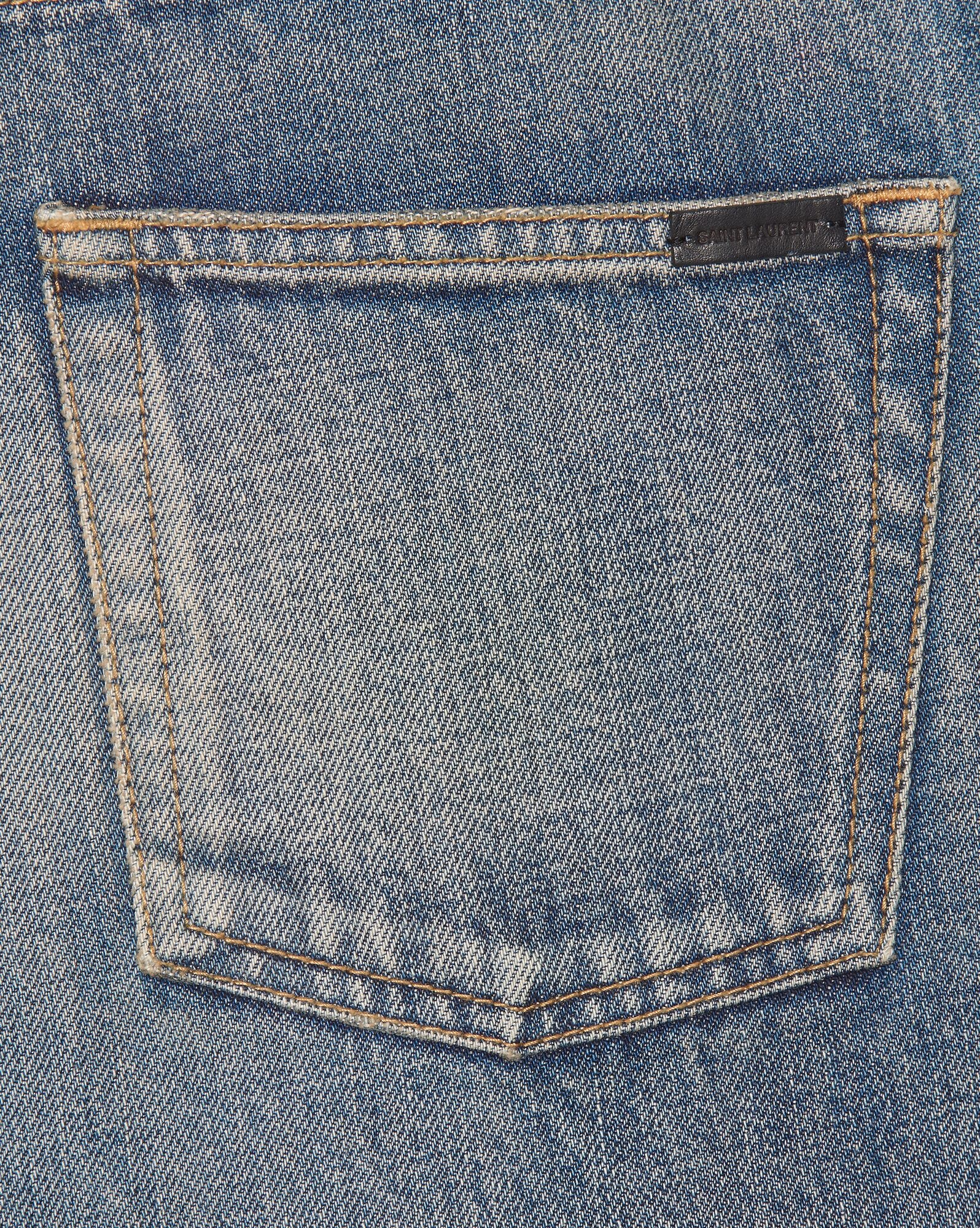 slim-fit jeans in dirty sandy blue denim - 4