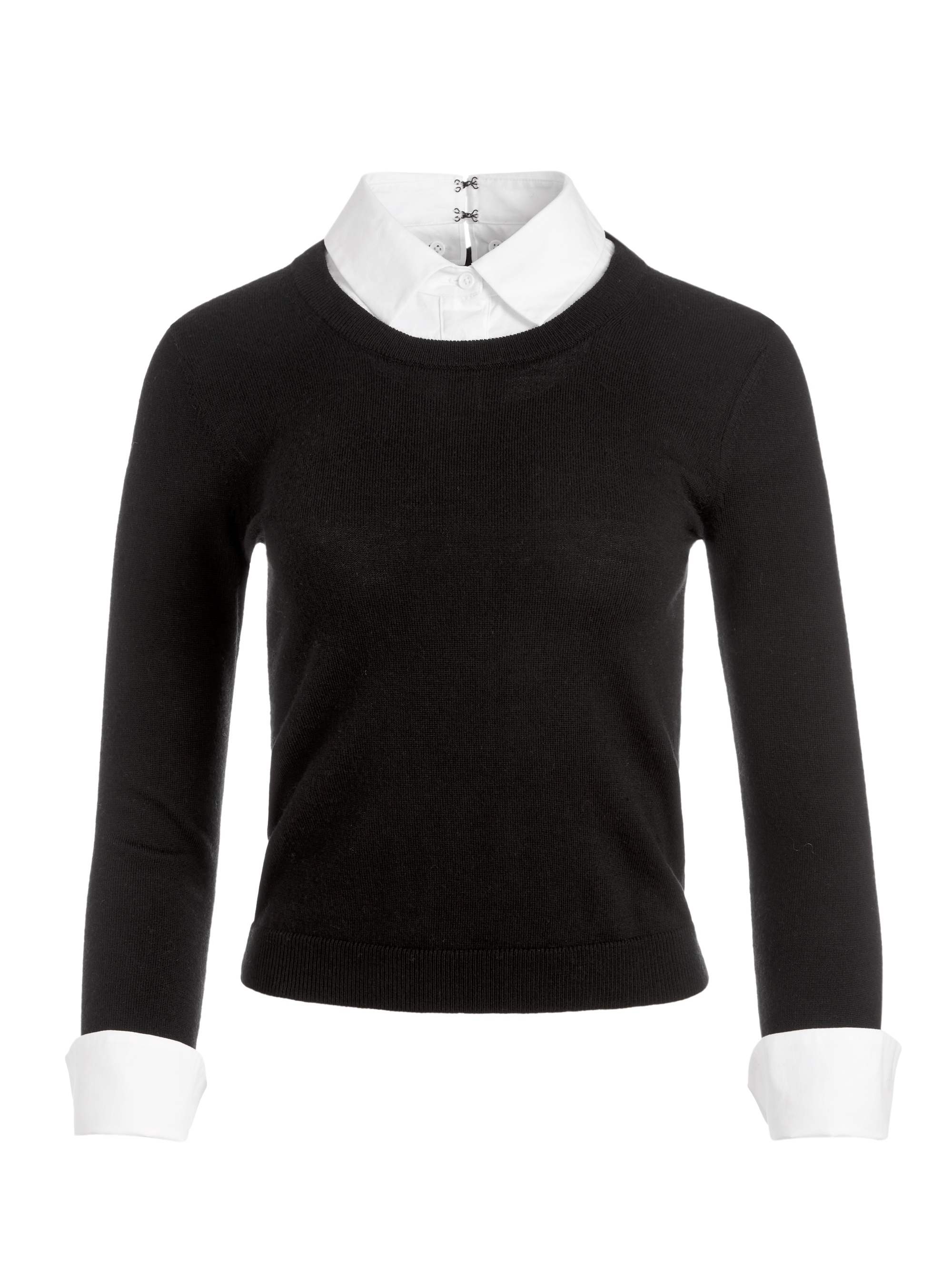 PORLA COLLARED SWEATER - 1