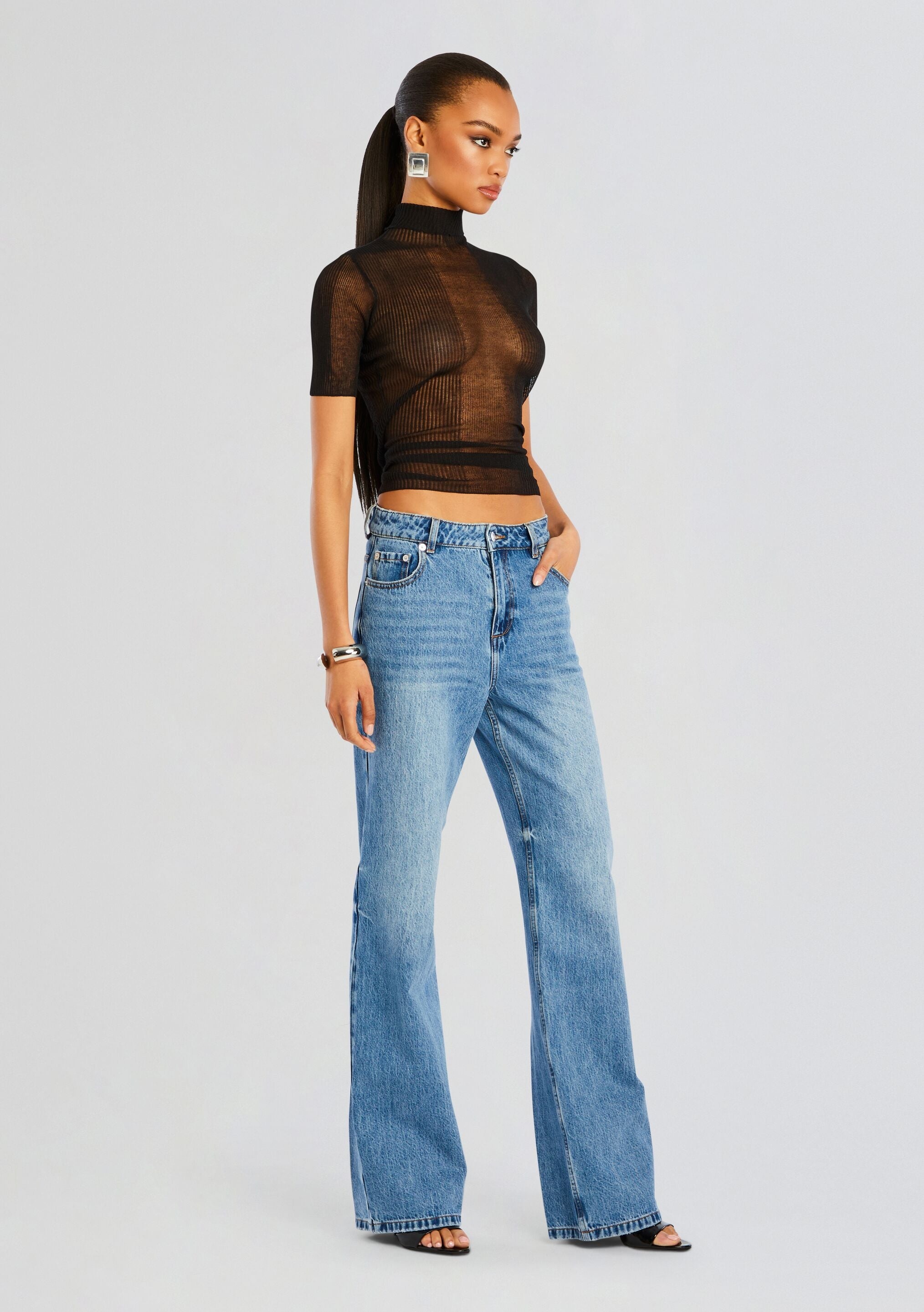 ARDEN HIGH RISE JEAN - 3