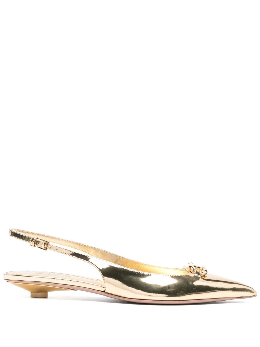 25mm VLogo slingback pumps - 1