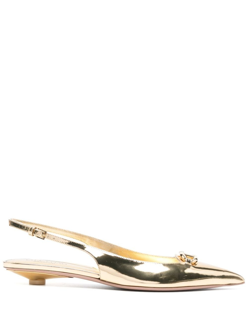 25mm VLogo slingback pumps 1