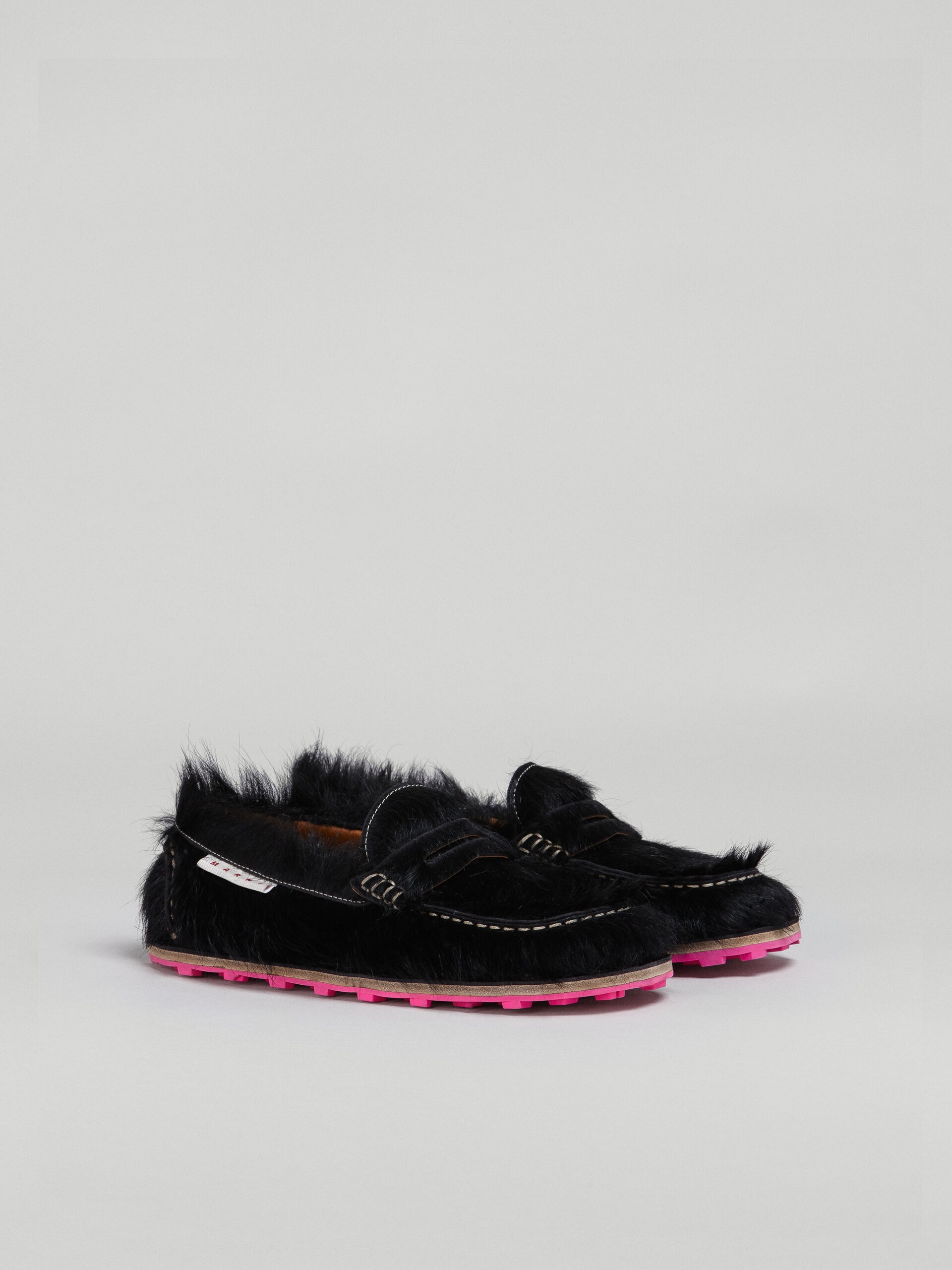 LONG CALF HAIR MOCCASIN - 2