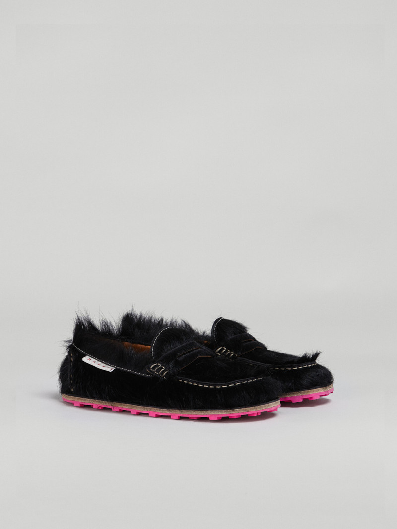 LONG CALF HAIR MOCCASIN 2