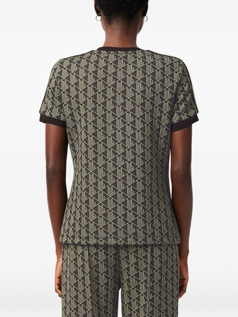 slim-fit monogram T-shirt 3