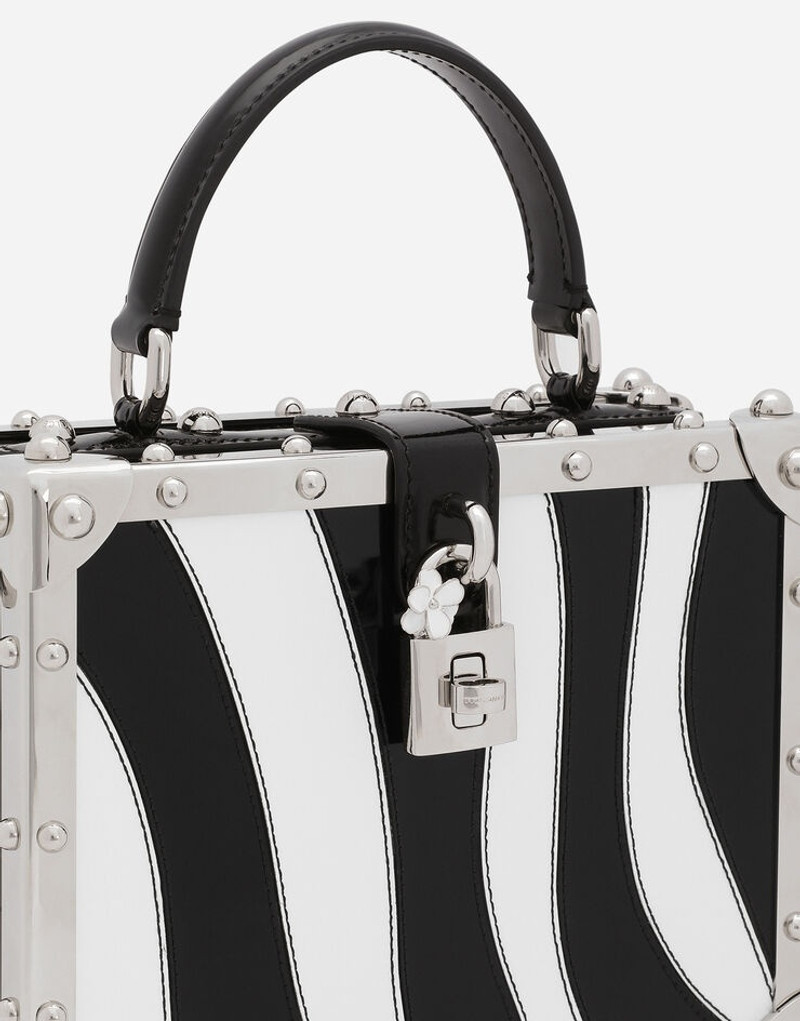 Patchwork zebra-design Dolce Box bag 6