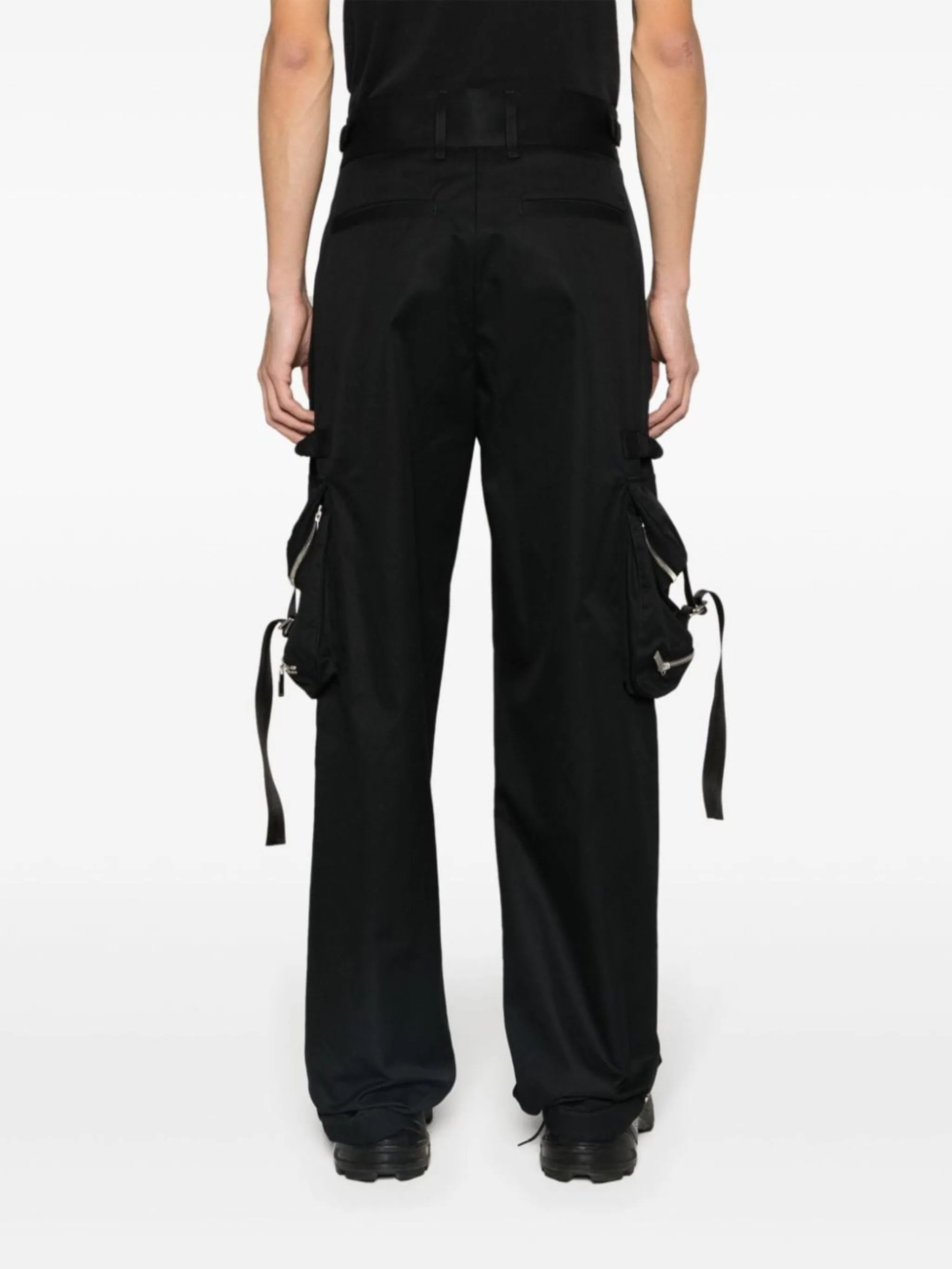STRAIGHT-LEG CARGO TROUSERS - 4