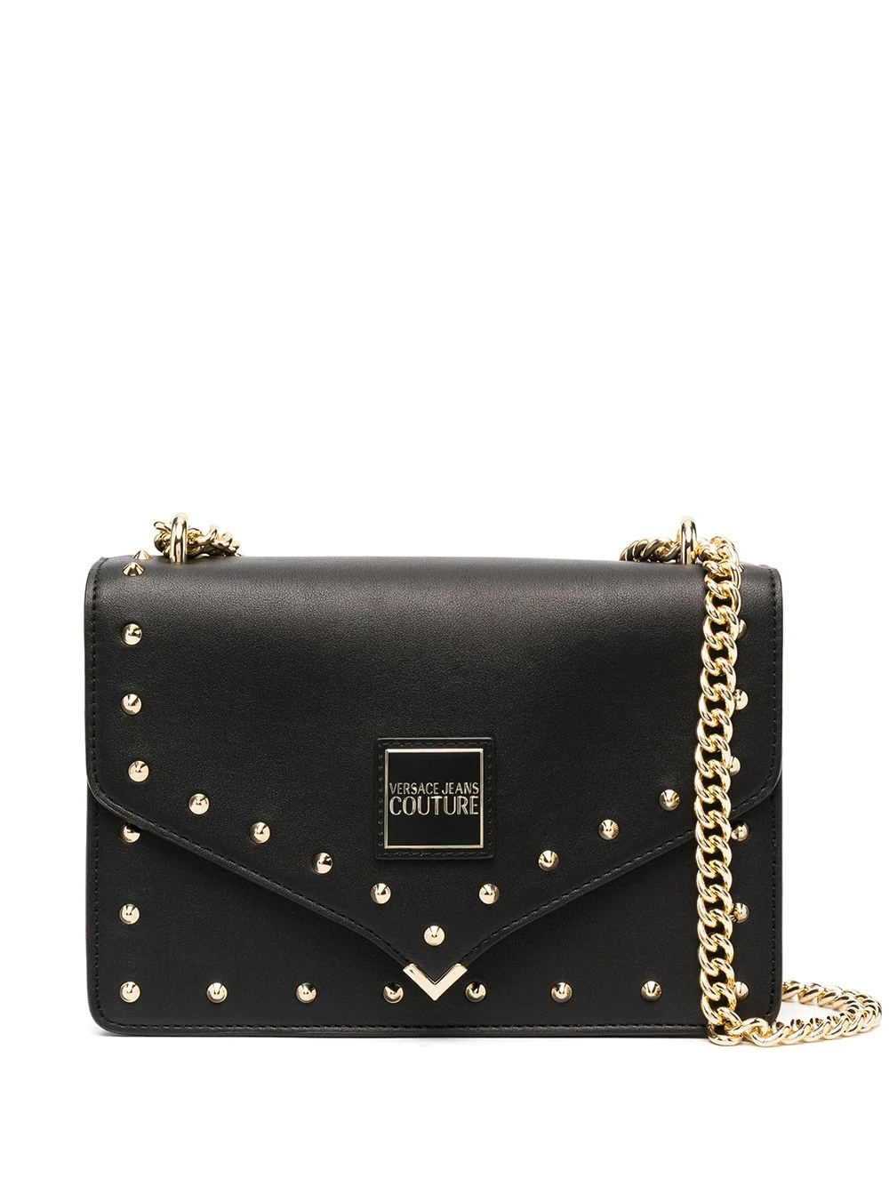 spike stud shoulder bag - 1