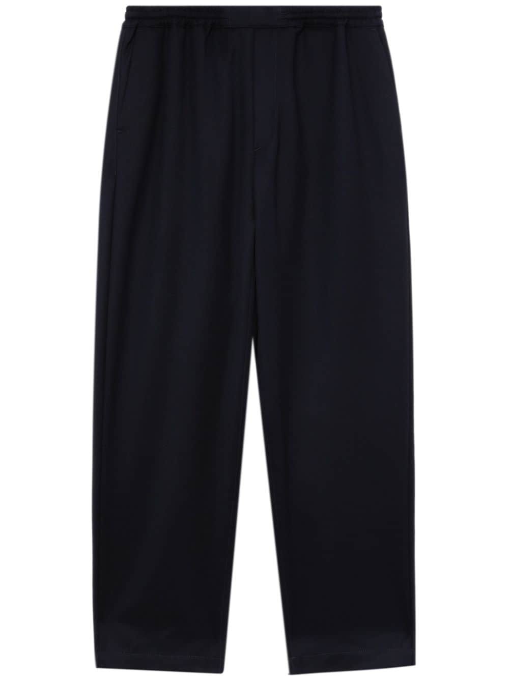 straight-leg tailored trousers - 1