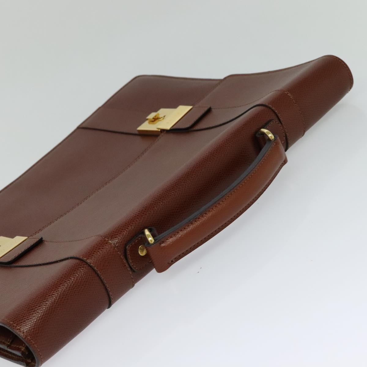 CELINE Business Bag Leather Brown - 6