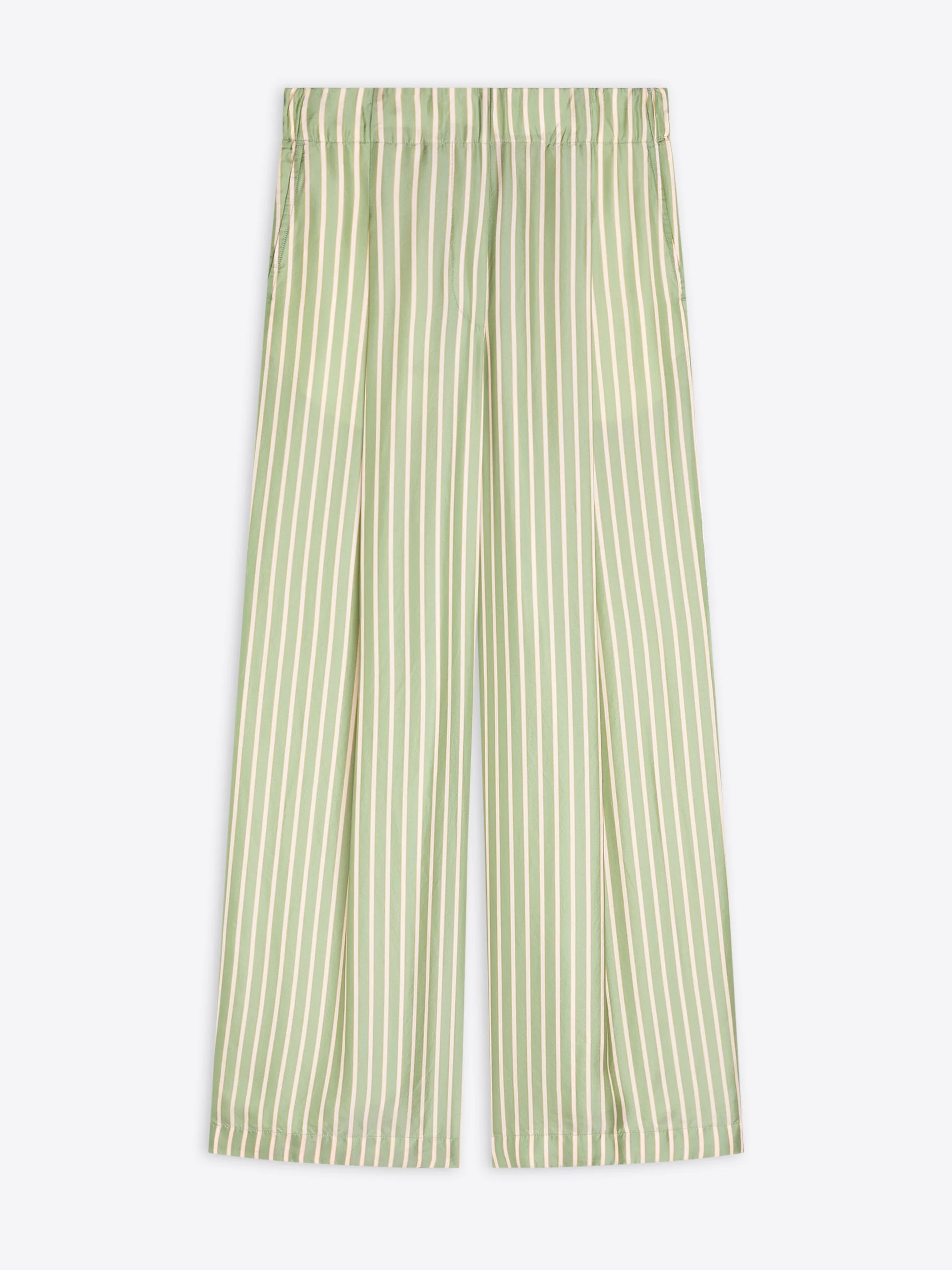 WIDE PLEATED PANTS - 1