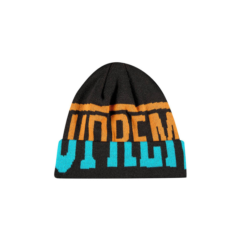 Supreme New Era 2-Tone Logo Beanie 'Black' - 1
