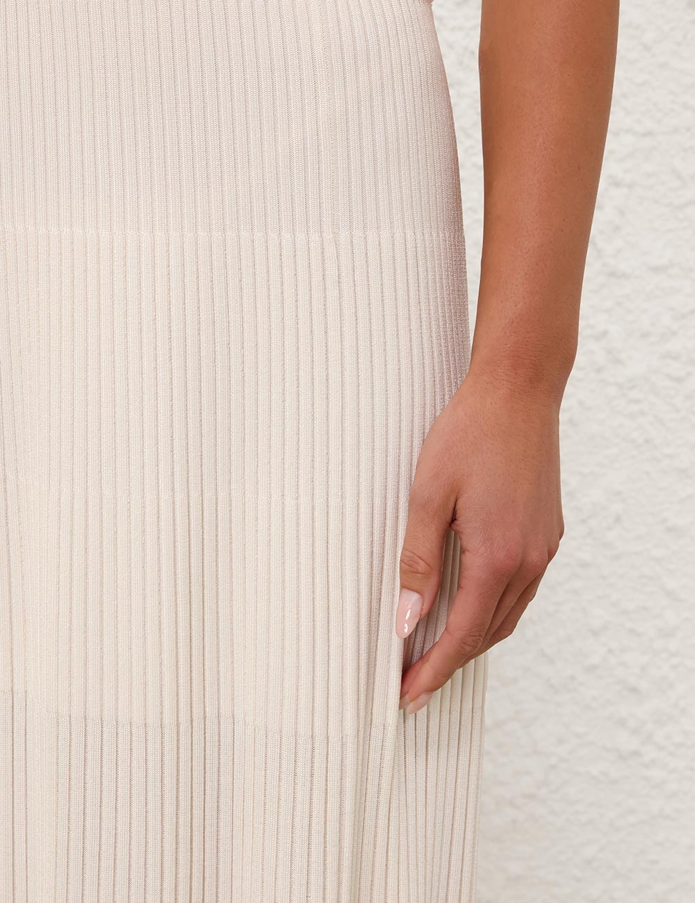 PLEATED MIDI SKIRT - 5
