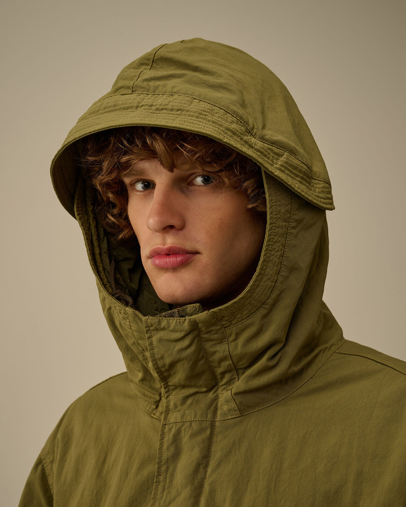 Twill Hooded Padded Parka 6
