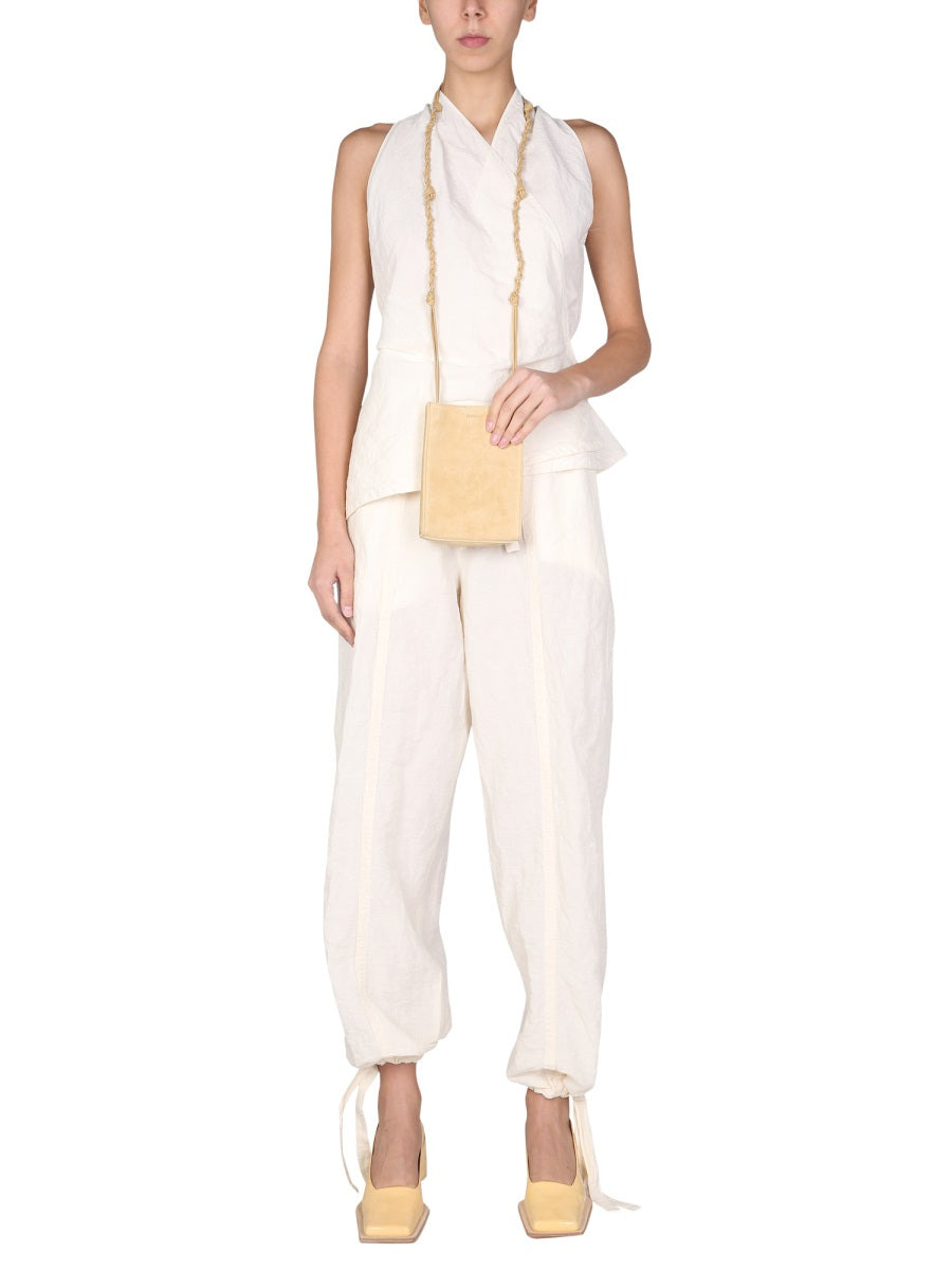 Jil Sander Women Trousers With Drawstring - 2