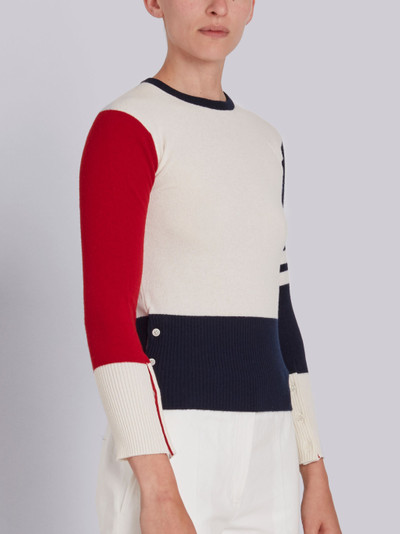 Thom Browne Contrast Stripe Pullover outlook