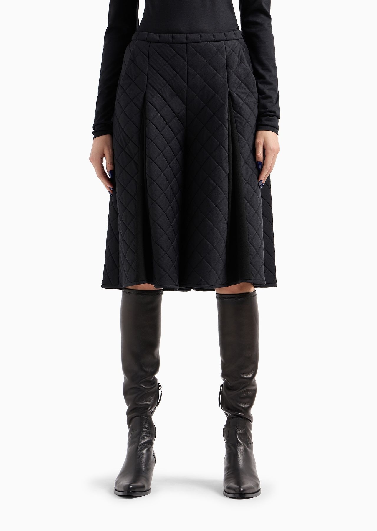ASV quilted viscose jersey Bermuda shorts - 2