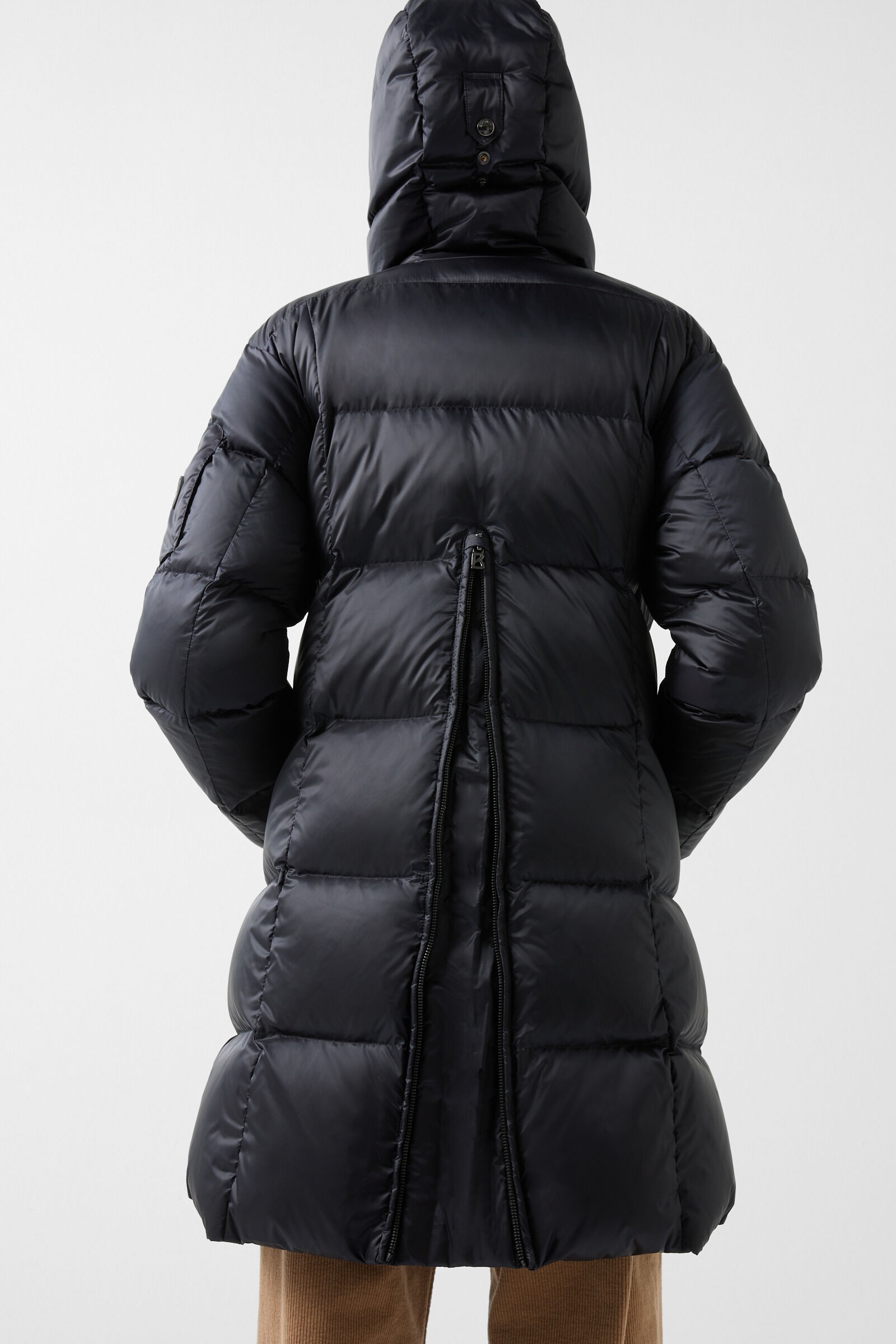 Fanja Down coat in Navy blue - 5