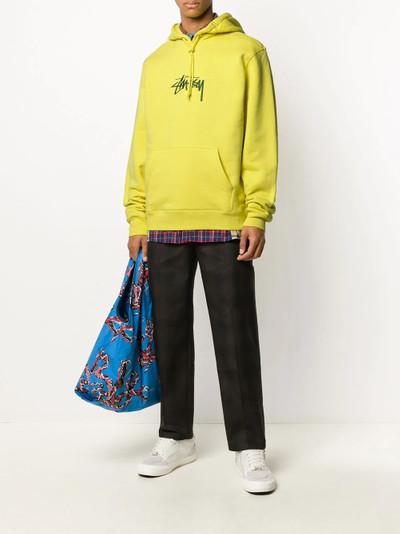 Stüssy embroidered logo hoodie outlook