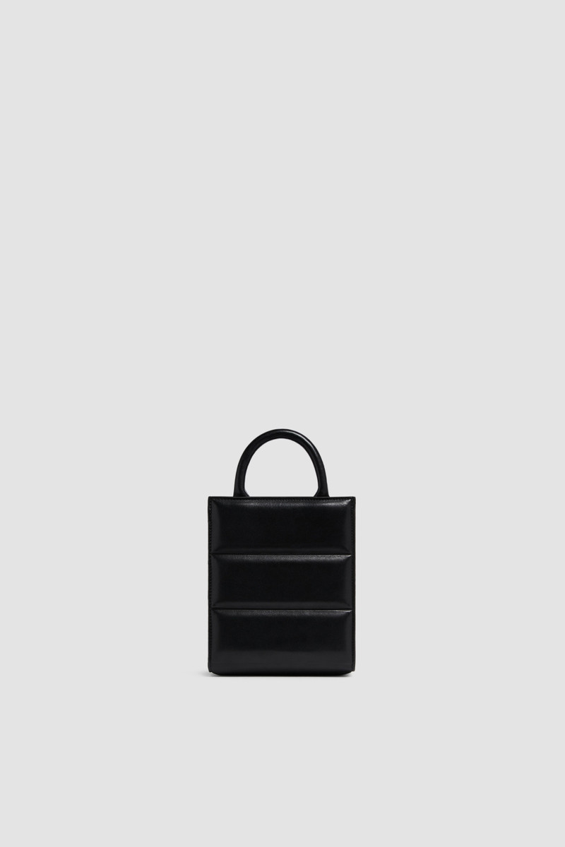 Doudoune Leather Mini Tote Bag 4