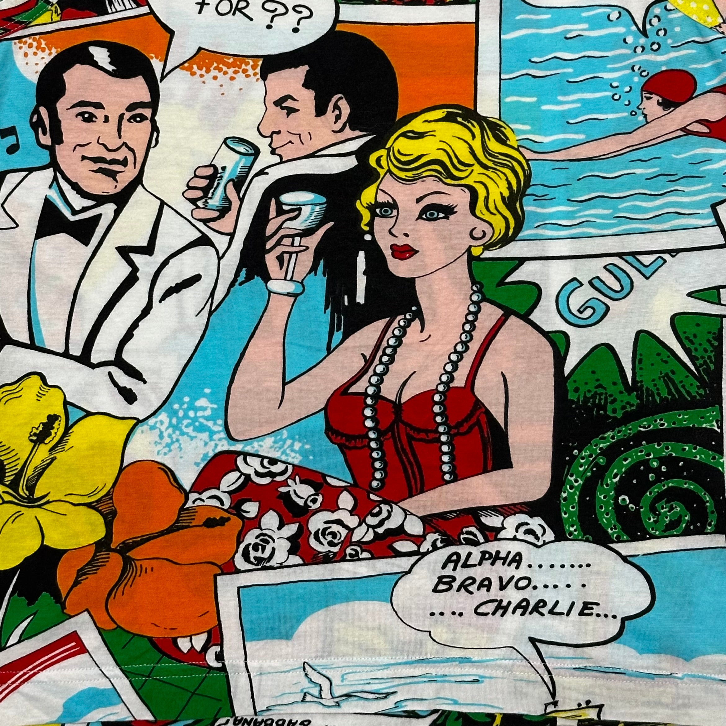 DOLCE&GABBANA Spring Summer 2004 Comic Print Tank Top - 4