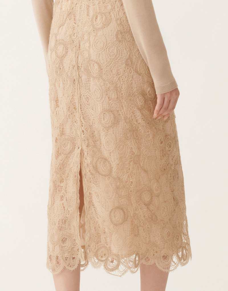 Macramé lace skirt 5