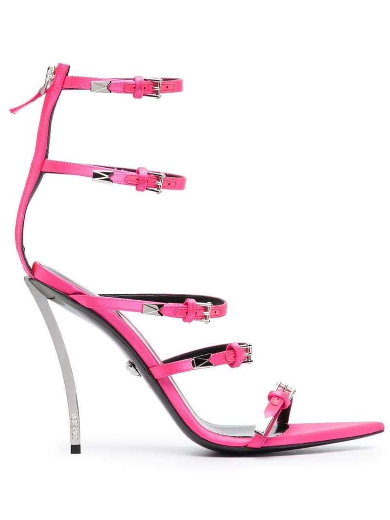 Pin-Point 120mm strappy sandals 1