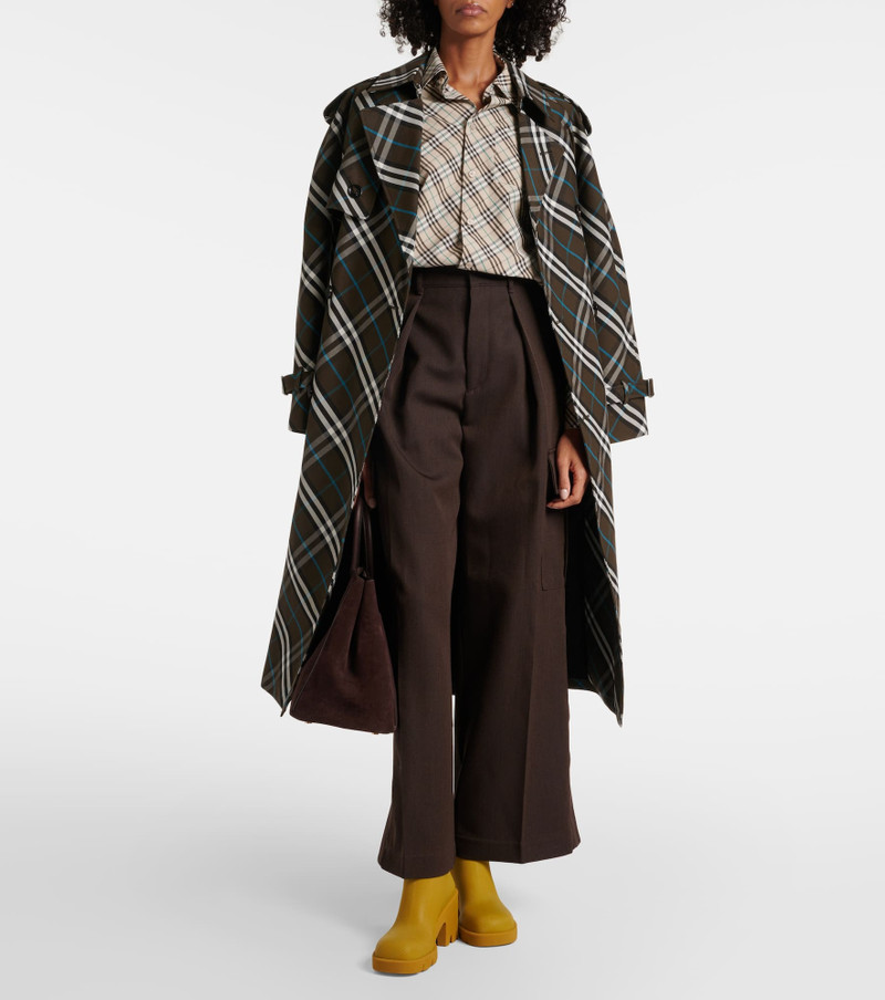 Burberry Burberry Check cotton shirt outlook