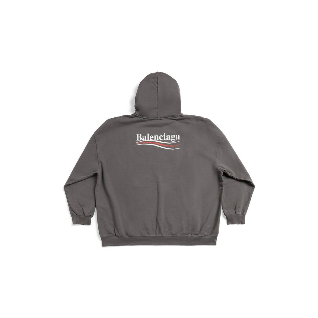 Women's Political Campaign Hoodie Large Fit in Grey - 2