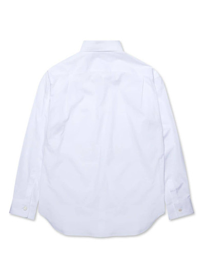 Comme des Garçons SHIRT x Lacoste logo-patch cotton shirt outlook