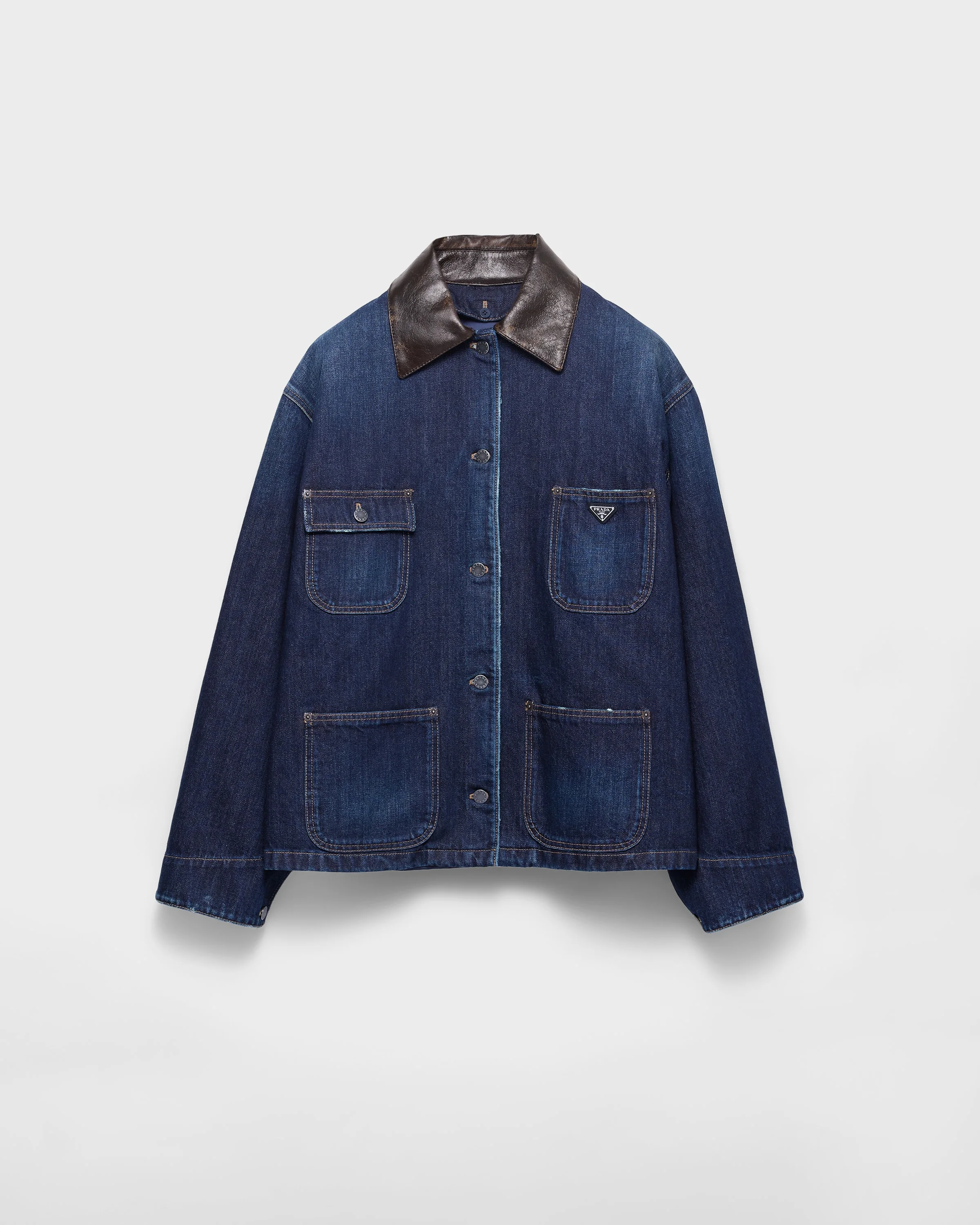 Denim trucker jacket - 1