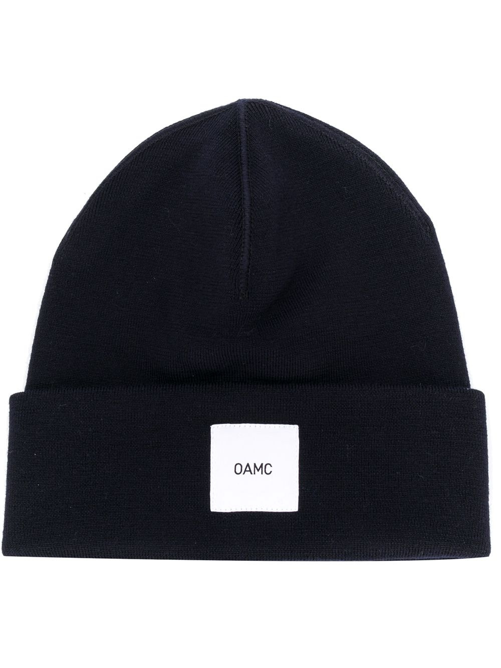 logo patch beanie - 1