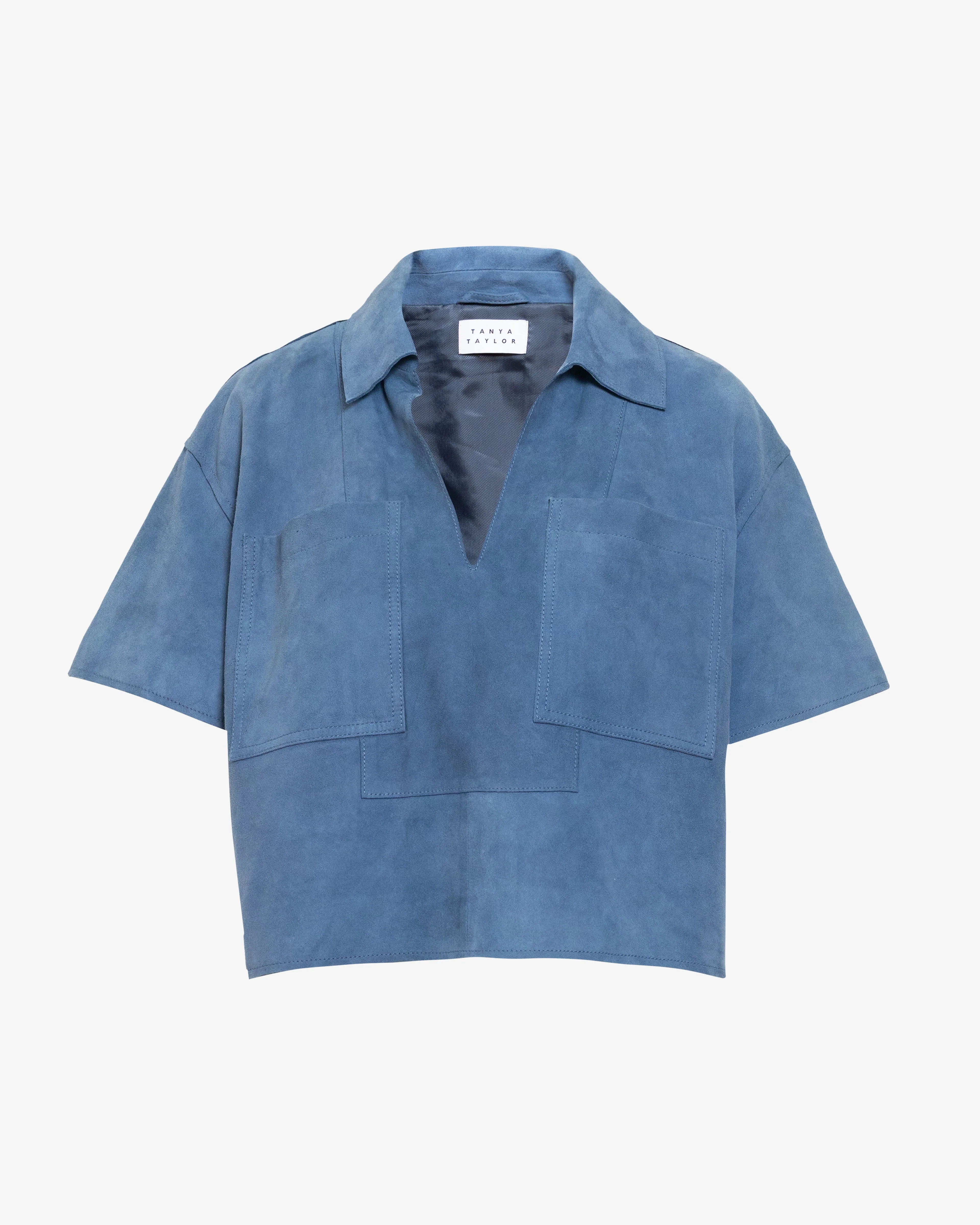 JADE SUEDE TOP - 1