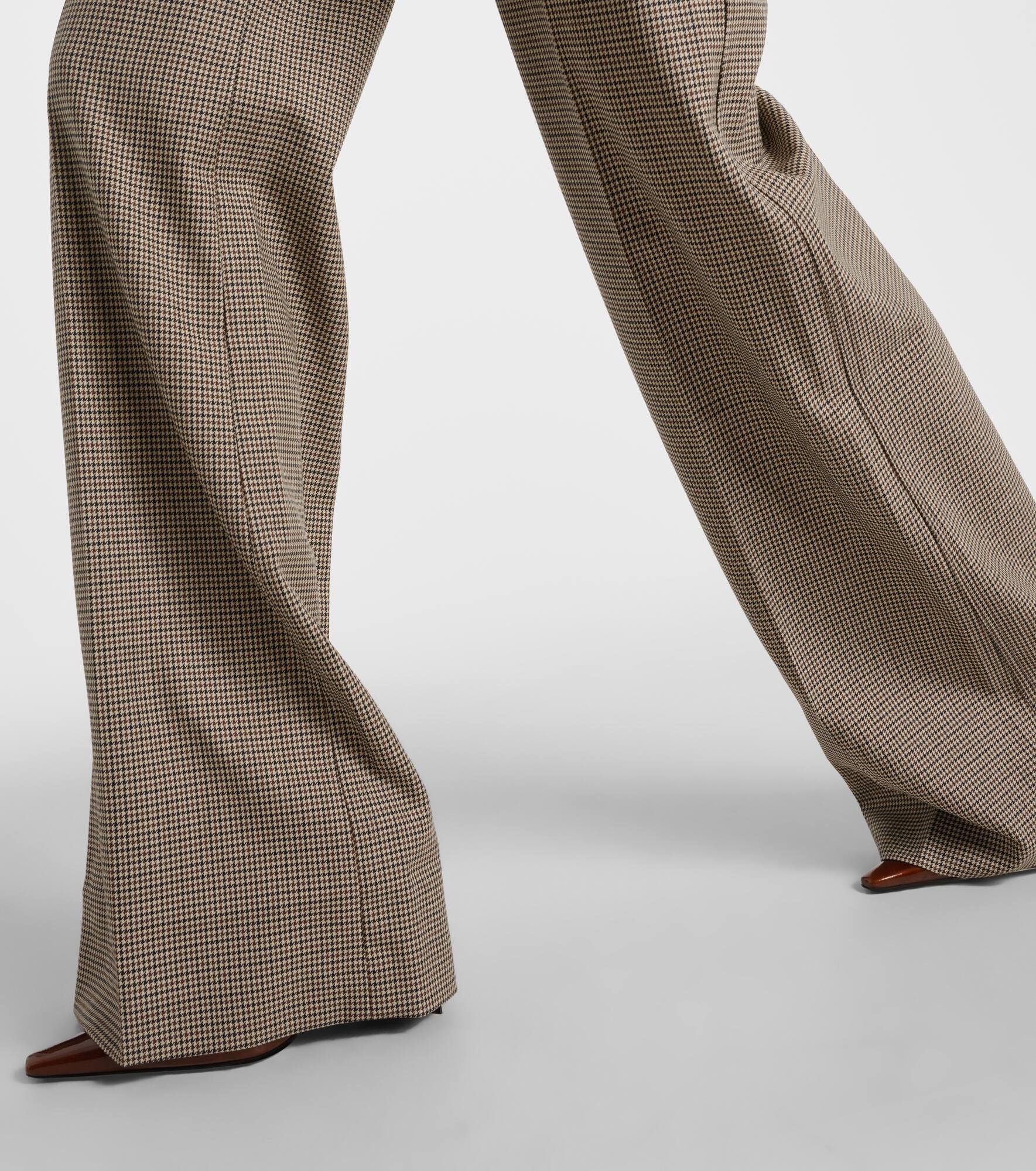 Christophe virgin wool flared pants - 5