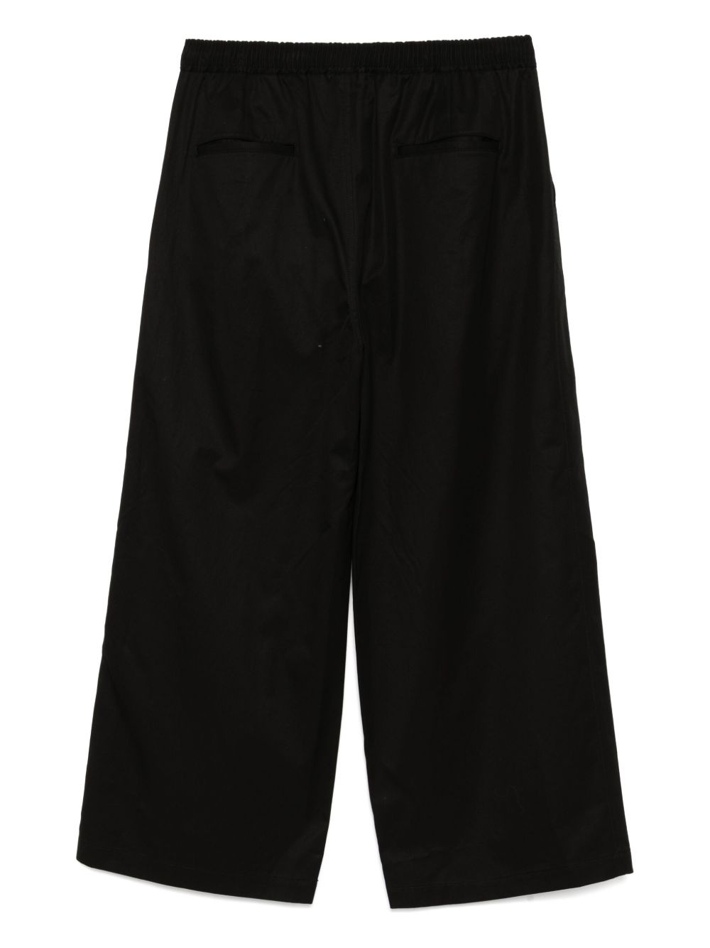 relaxed cotton trousers - 2