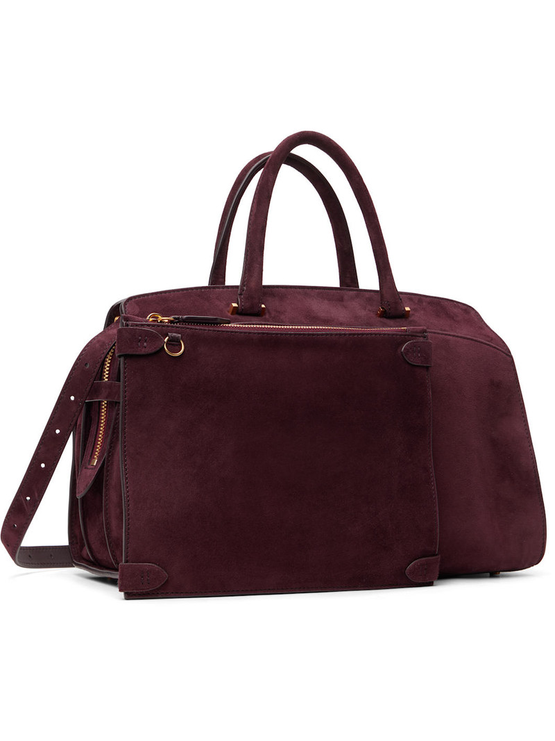 MÉTIER Burgundy Private Eye Tote outlook