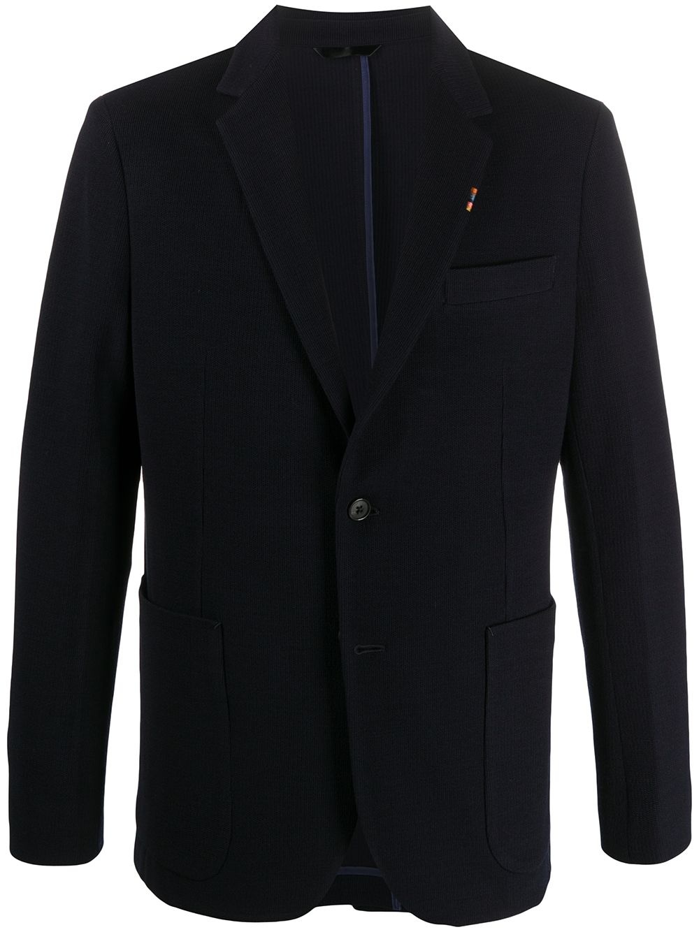 single-breasted wool jacket - 1