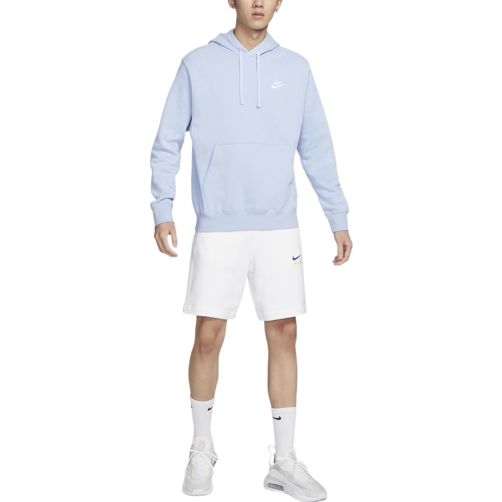 Nike Sportswear Club Fleece Pullover Hoodie 'Blue' BV2655-479 - 3