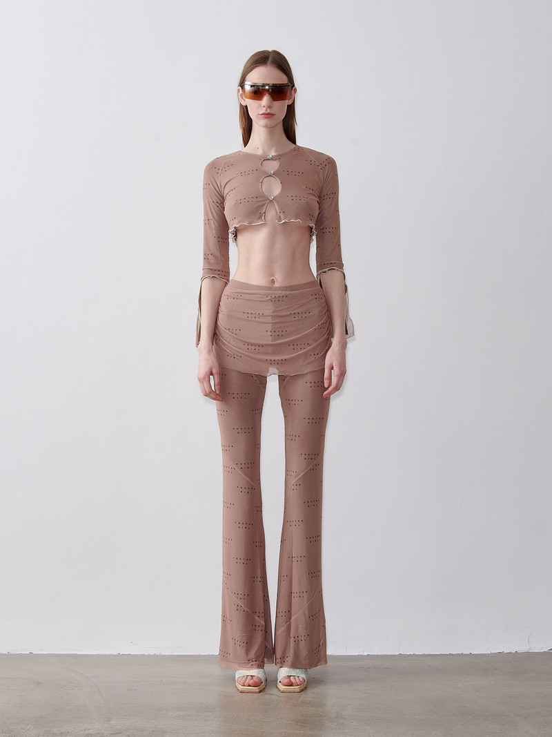 POSTER GIRL BEDROCK TOP SAND LOGO outlook