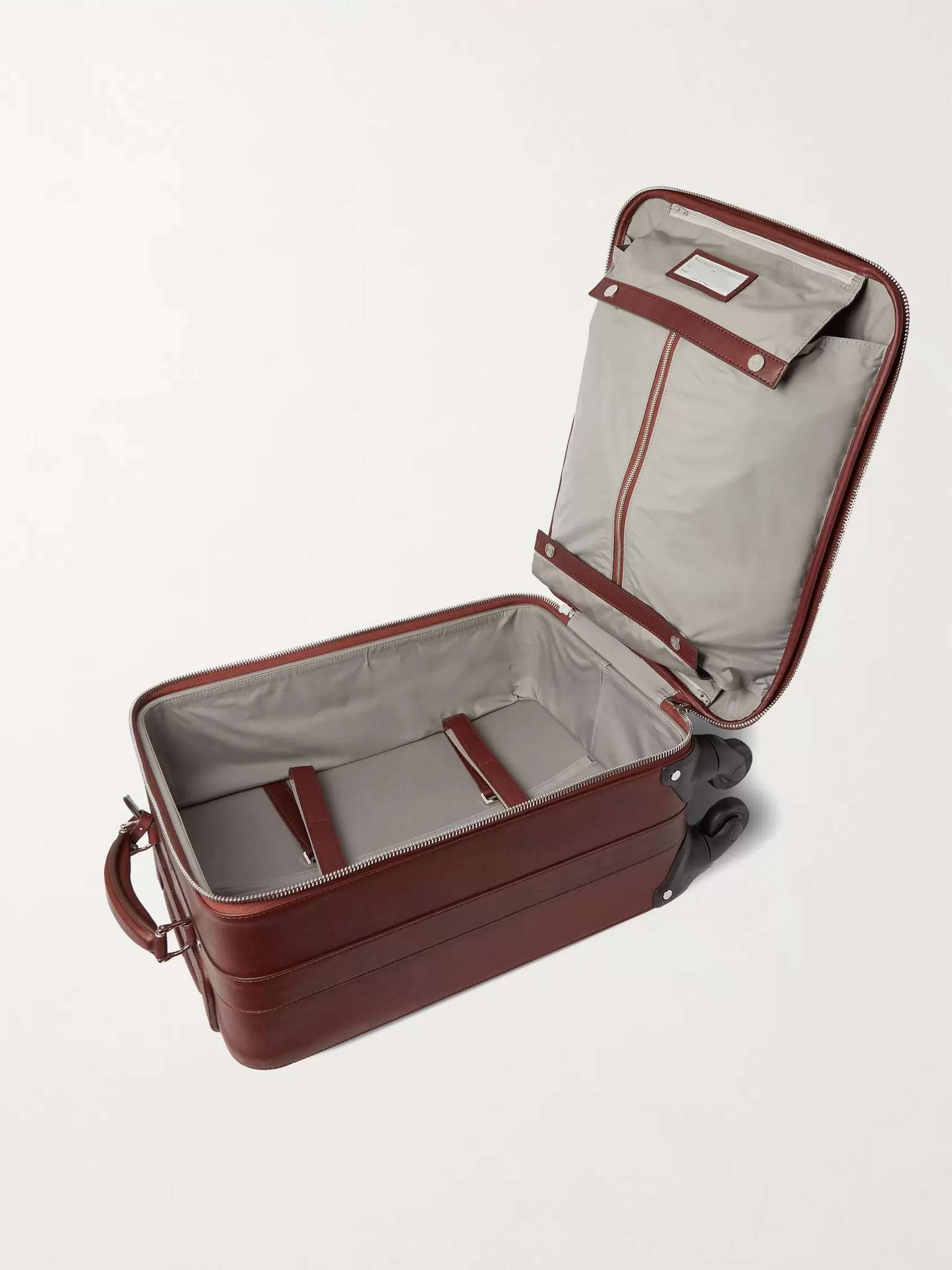 Leather Carry-On Suitcase - 3