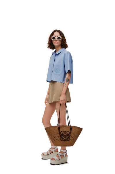Loewe Shorts in viscose and linen outlook