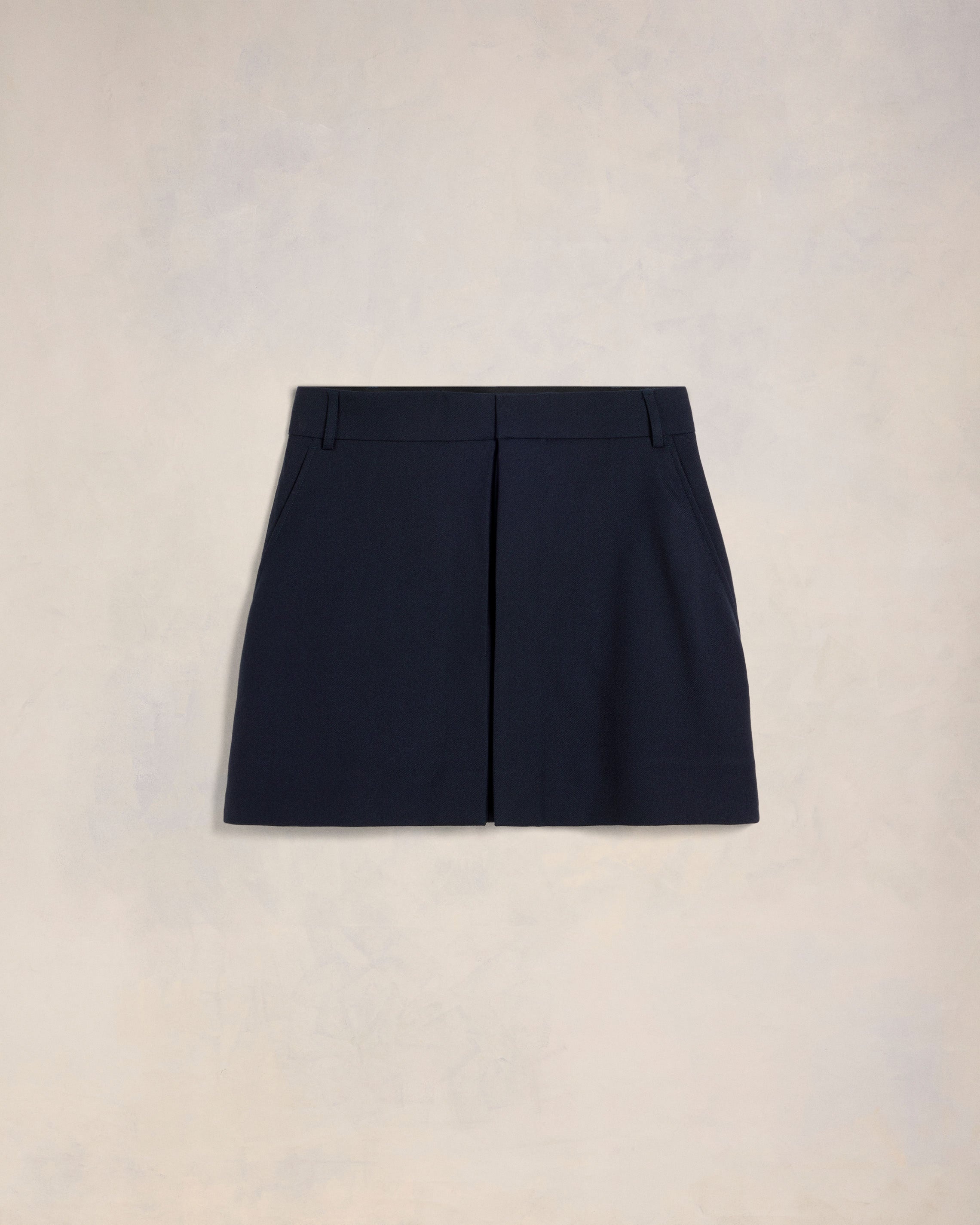 AMI Paris MINI SKIRT WITH PANELS | REVERSIBLE