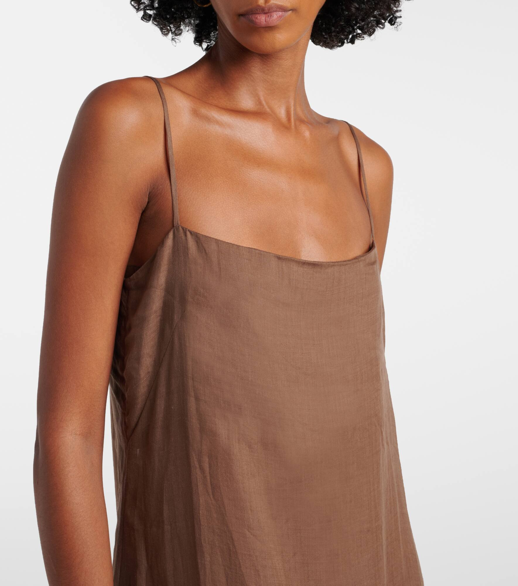 Niko ramie midi dress - 4