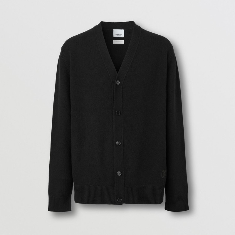Monogram Motif Cashmere Cardigan 1