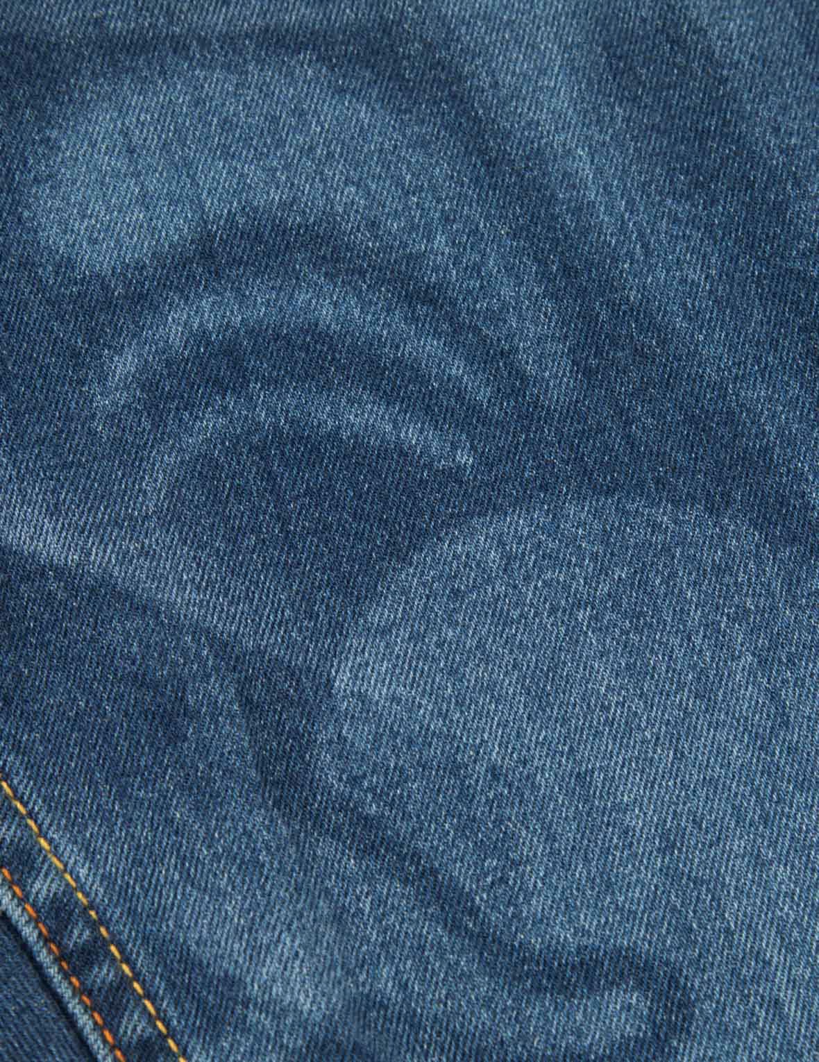 STENCIL GODHEAD DISCHARGED PRINT CROPPED-FIT JEANS #2027 - 9