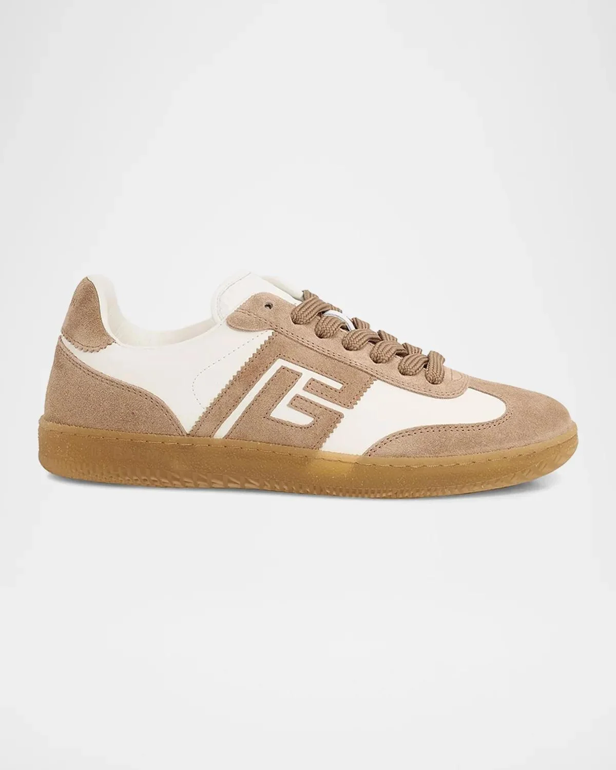 Swan Low-Top Leather & Suede Sneakers - 1