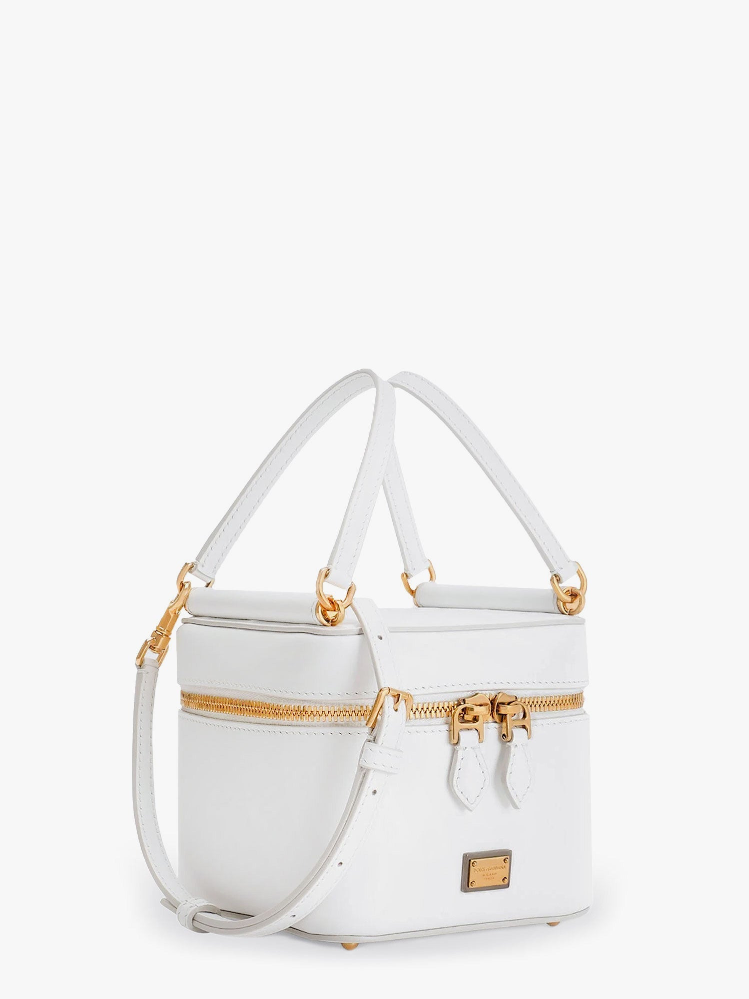Dolce & Gabbana Sicily Leather Handbag With Iconic Logo Plate - 4