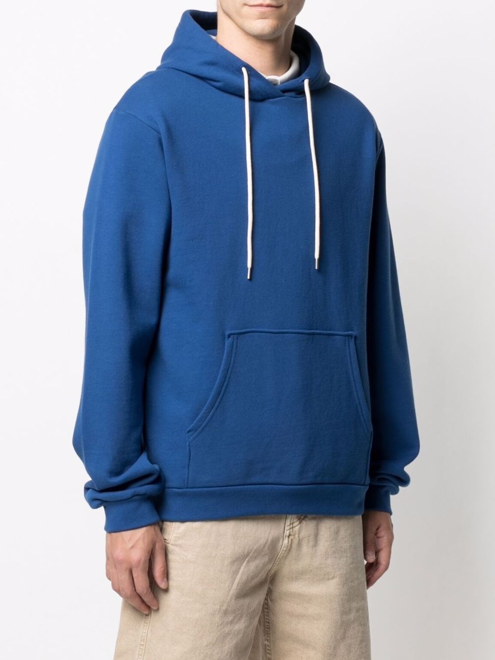 long-sleeved cotton hoodie - 3